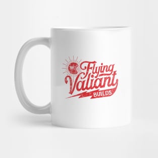 Flying Valiant Builds (Biker Style - Worn Red) Mug